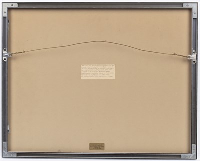 Lot 213 - Knopf (20th century) Fishing boats by a jetty,...