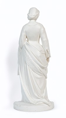 Lot 527 - A Minton Parian figure of Lady Constance Grosvenor, c.1854