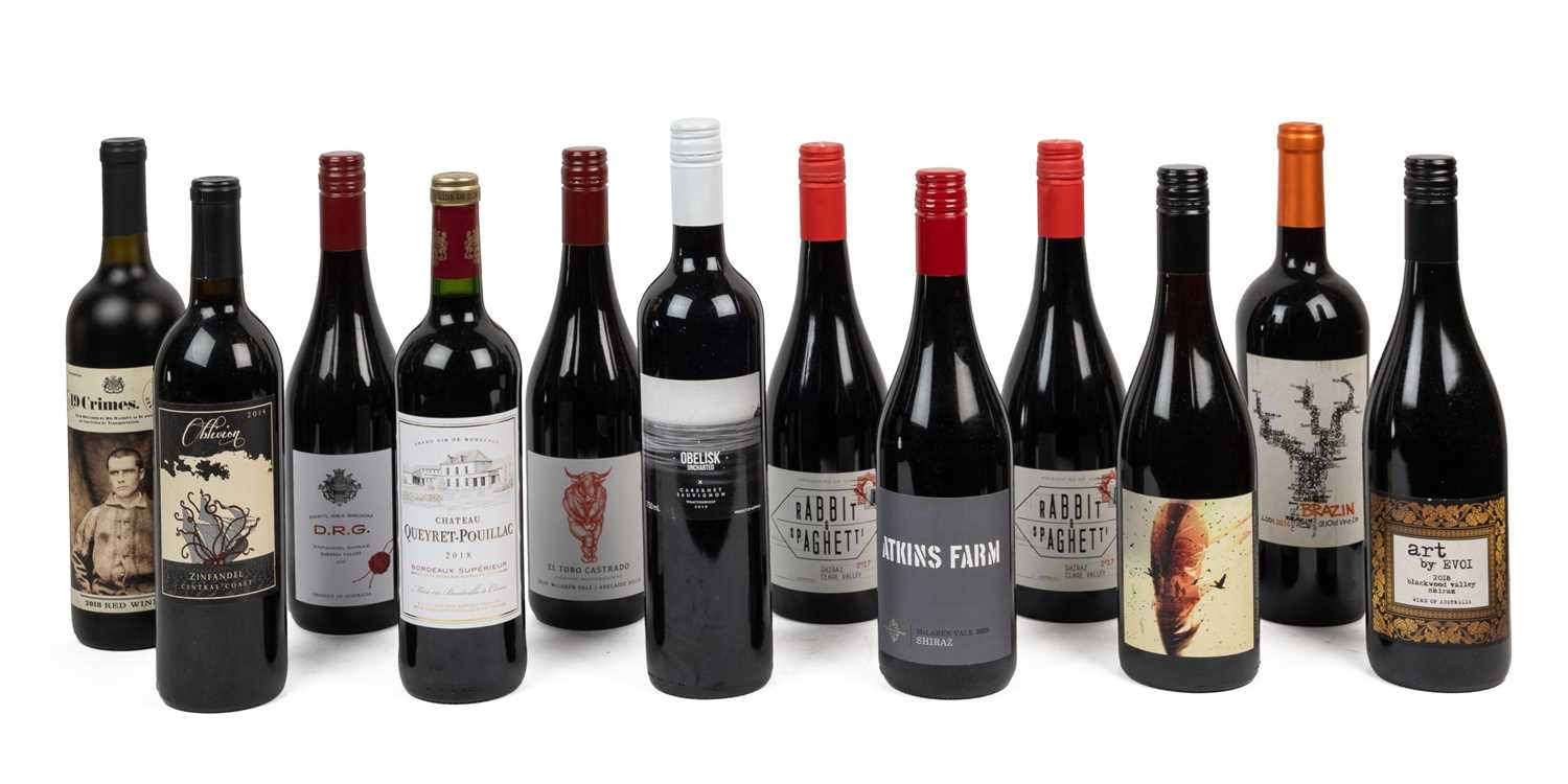 Lot 1416 - Twelve bottles of Australian and other red wines
