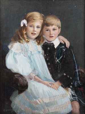 Lot 165 - Mary Helen Carlisle (1869-1928) Portrait of a...