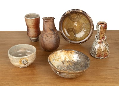 Lot 352 - Collection of studio ceramics Comprising: a...