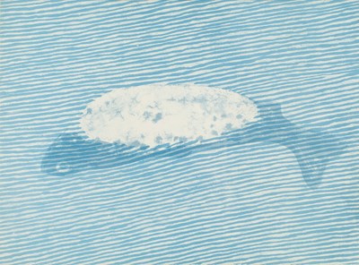 Lot 28 - William Scott (1913-1989) Dead Fish, 1979...