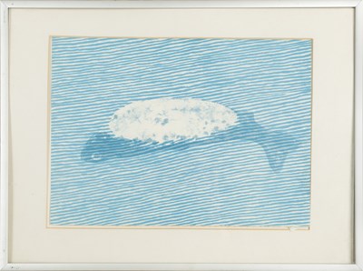 Lot 28 - William Scott (1913-1989) Dead Fish, 1979...