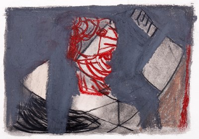 Lot 263 - Michael Rees (b.1962) 'Dark figure or God Head'...