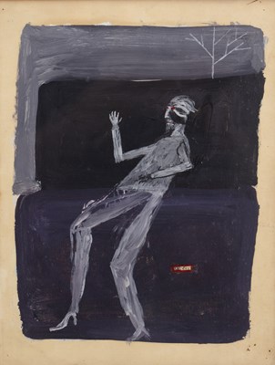 Lot 263 - Michael Rees (b.1962) 'Dark figure or God Head'...