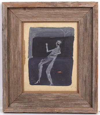 Lot 263 - Michael Rees (b.1962) 'Dark figure or God Head'...