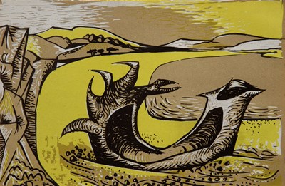 Lot 332 - John Craxton (1922-2009) Clawed Form, 1944...