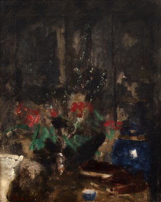 Lot 259 - Walter Sickert (1860-1942) Still Life on the...