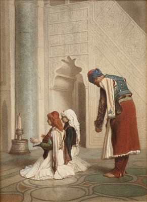 Lot 257 - After Jean-Leon Gerome 'Young Greeks In the...