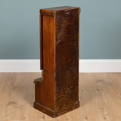 Lot 1200 - A 20th century National time clock