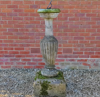 Lot 1500 - A Portland Stone sundial