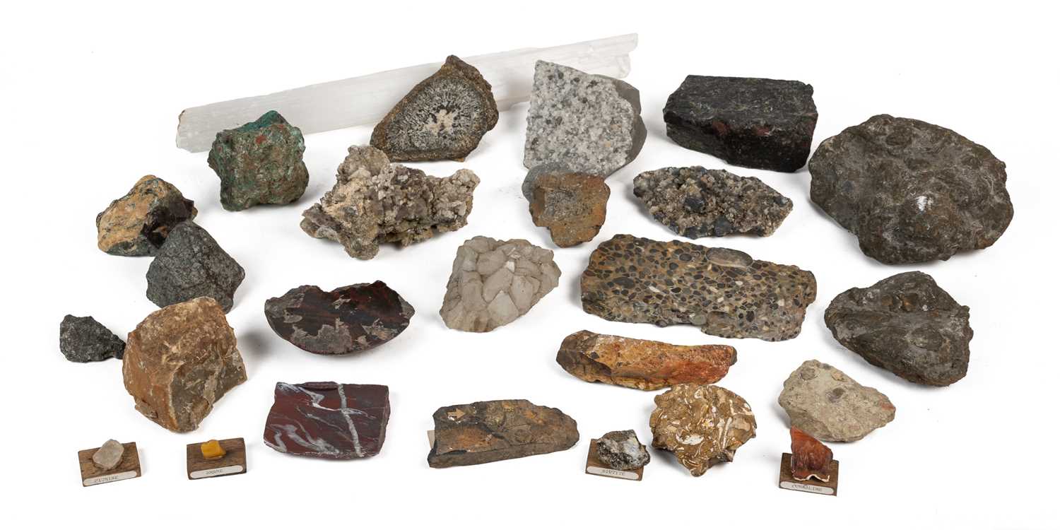 Lot 368 - A collection of various mineral samples