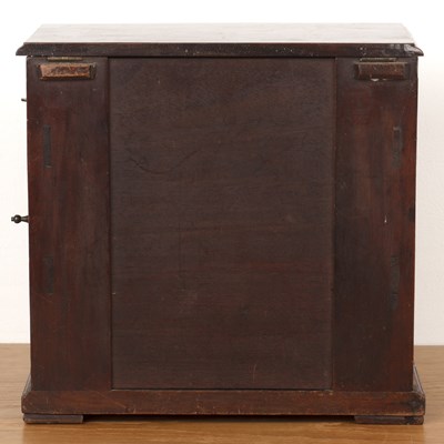 Lot 53 - Mahogany table top barrel organ 18th Century,...
