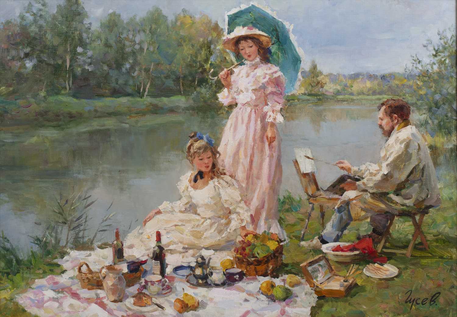 Lot 170 - Vladimir Gusev (20th/21st century) An artist...