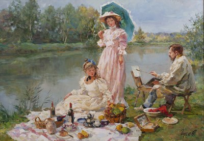 Lot 310 - Vladimir Gusev (20th/21st century) An artist...