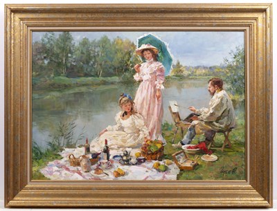 Lot 170 - Vladimir Gusev (20th/21st century) An artist...