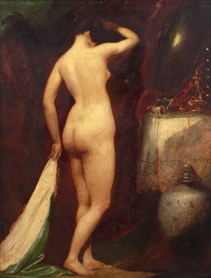 Lot 313 - Follower of William Etty (1787-1849) Female...