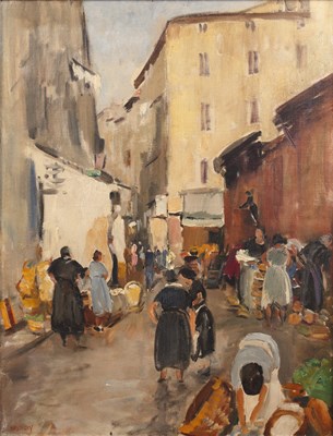 Lot 317 - Philip Naviasky (1894-1983) Place Vivaux,...