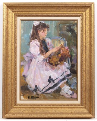 Lot 328 - Boris Trofimenko (b.1919) The new doll, signed...