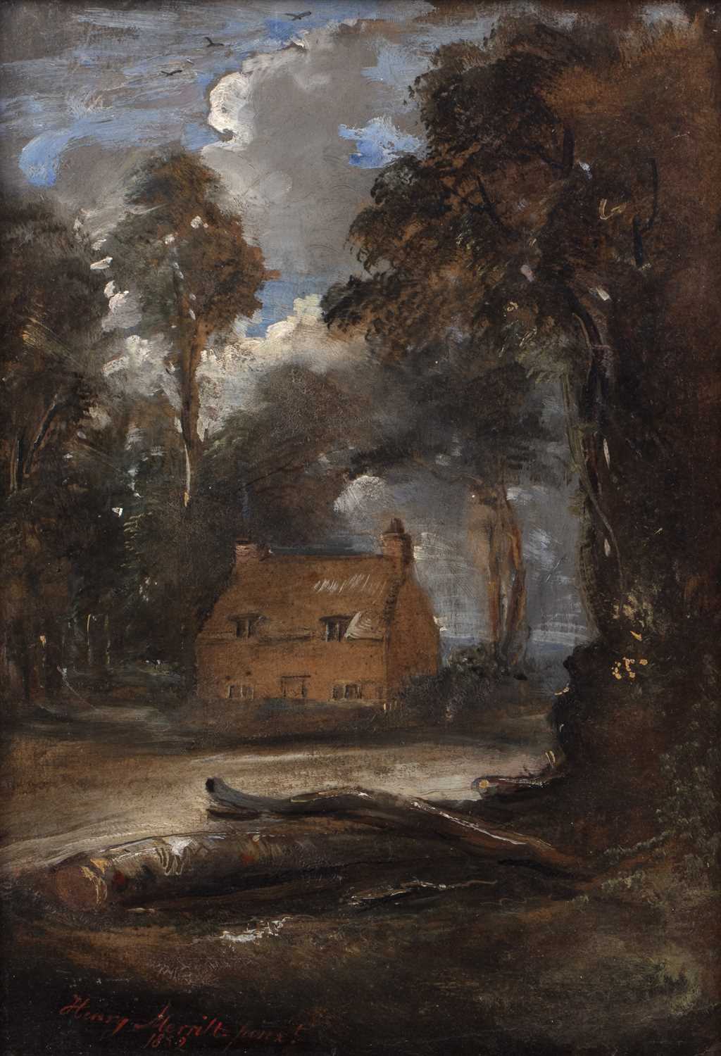 Lot 228 - Henry S. Merritt (1822-1877) Cottage in a...
