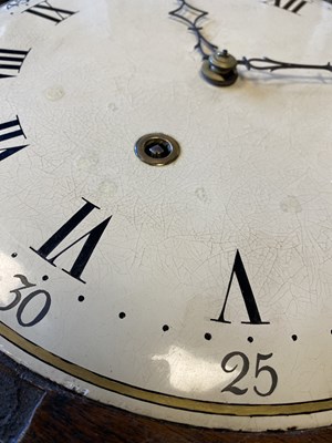 Lot 1030 - A George III mahogany cased tavern clock