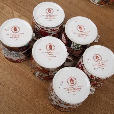 Lot 324 - Royal Crown Derby The Curators Collection tea...
