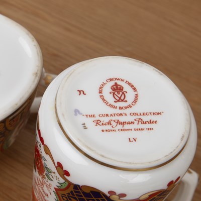 Lot 324 - Royal Crown Derby The Curators Collection tea...
