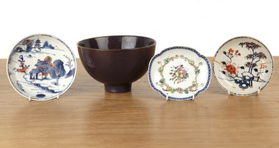 Lot 387 - Robin's egg glaze deep bowl Chinese 16cm...