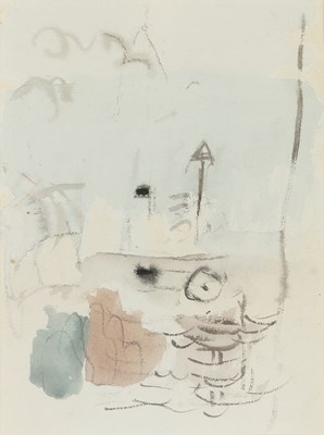 Lot 30 - Mary Potter (1900-1981) Aldeburgh Groyne...