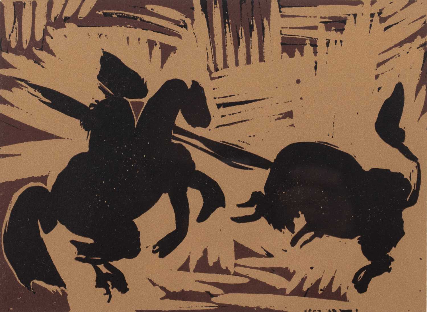 Lot 201 - Pablo Picasso (1881-1973) 'Goading the bull,...