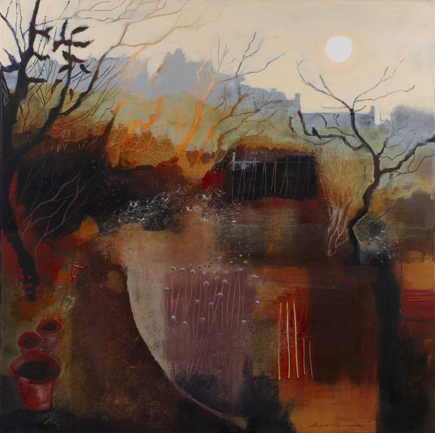 Lot 141 - Anuk Naumann (b.1951) 'Untitled landscape',...