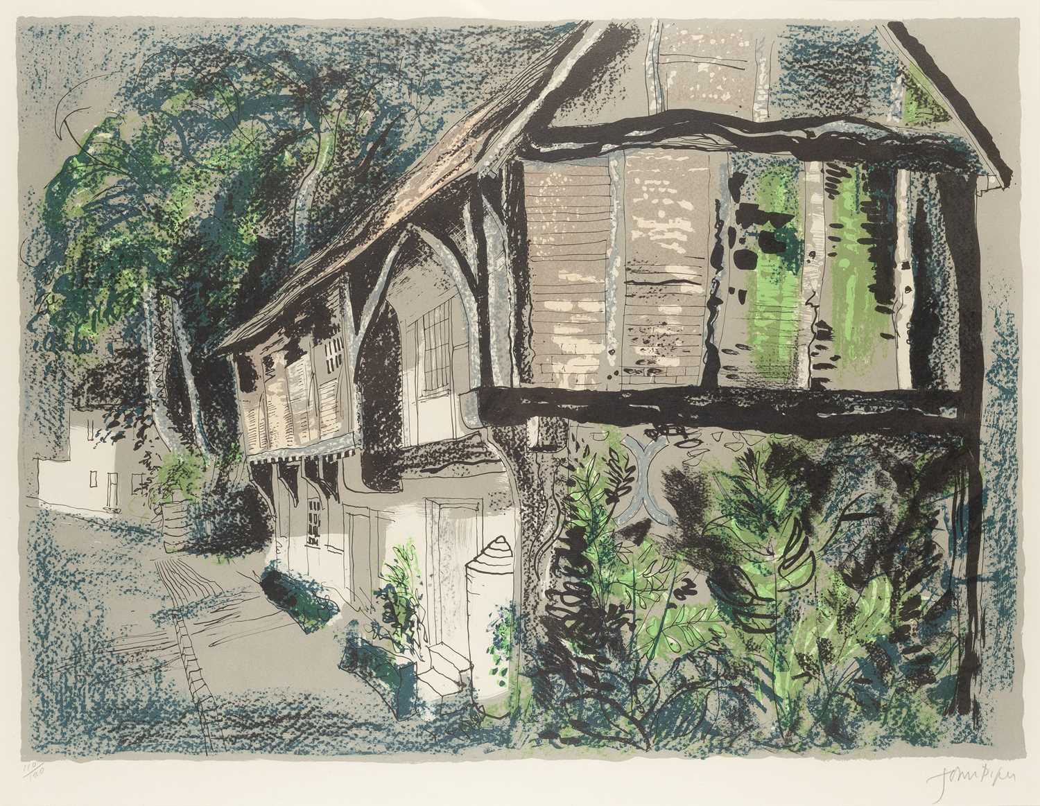 Lot 41 - John Piper (1903-1992) Court House, Long...