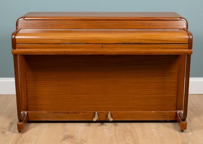 Lot 228 - A Kemble Minx hardwood piano