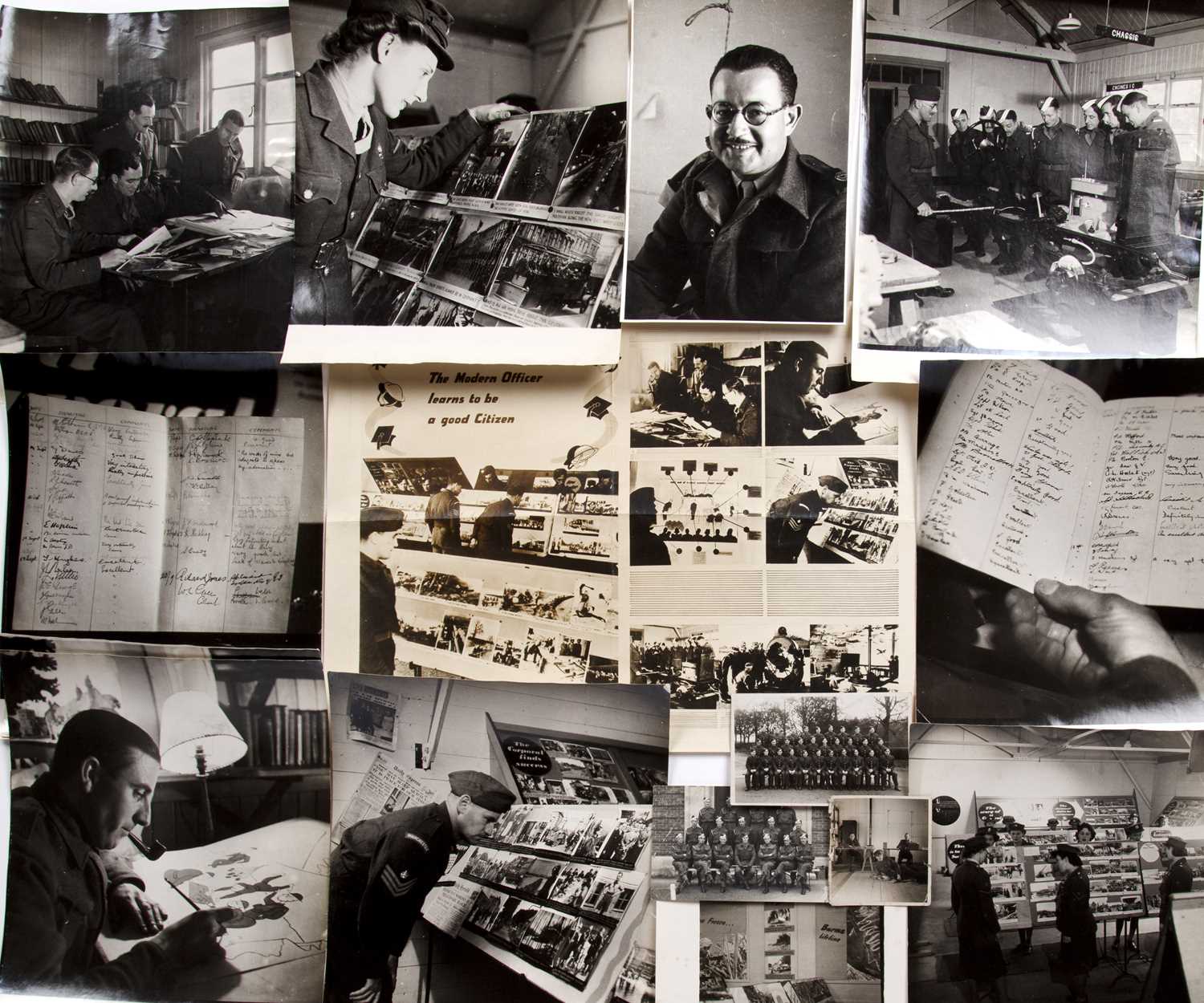 Lot Ministry of Information WWII, collection of...