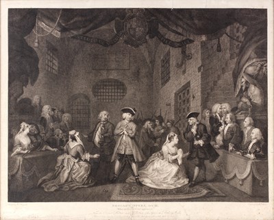 Lot 24 - William Hogarth A Rake's Progress, engravings...