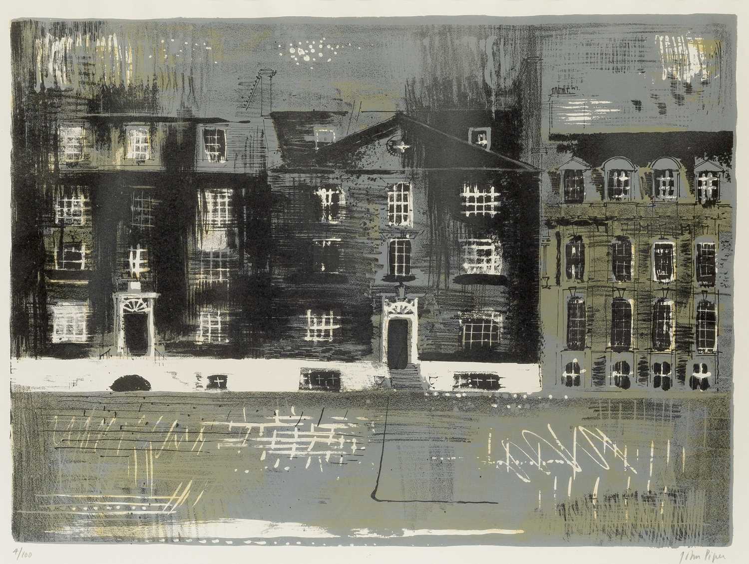Lot 35 - John Piper (1903-1992) Westminster School II...