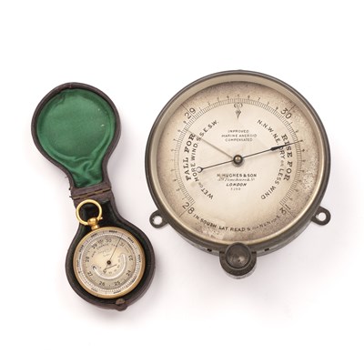 Lot 89 - A 19th century Army and Navy gilt brass pocket...