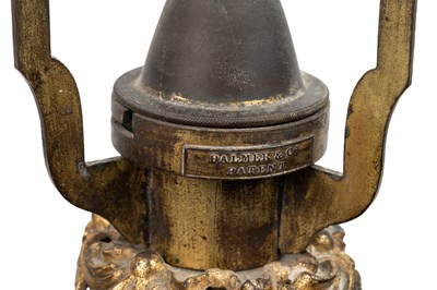 Lot 1178 - A Palmer & Co. Patent William IV oil lamp