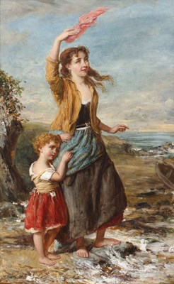Lot John Thomas Peele (1822-1897) Mother with...