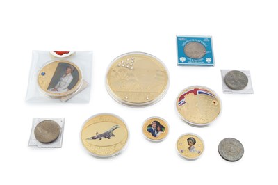 Lot 252 - A commemorative large proof medallion, John F....