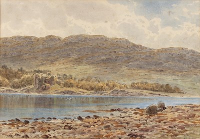 Lot 282 - Herbert Moxon Cook (1844-1928/9) Loch Ness,...