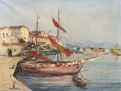 Lot 515 - * Boucher (20th century) Near Genoa, Italy,...