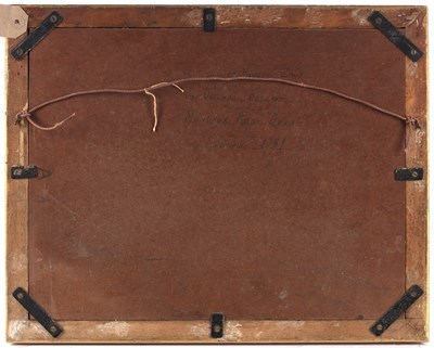 Lot 265 - Rene Ovyn (19th century) 'Windmill at Knocke...