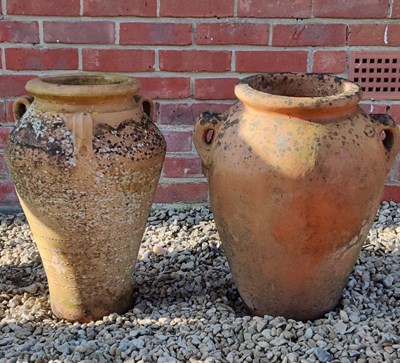 Lot 1535 - Two terracotta pots