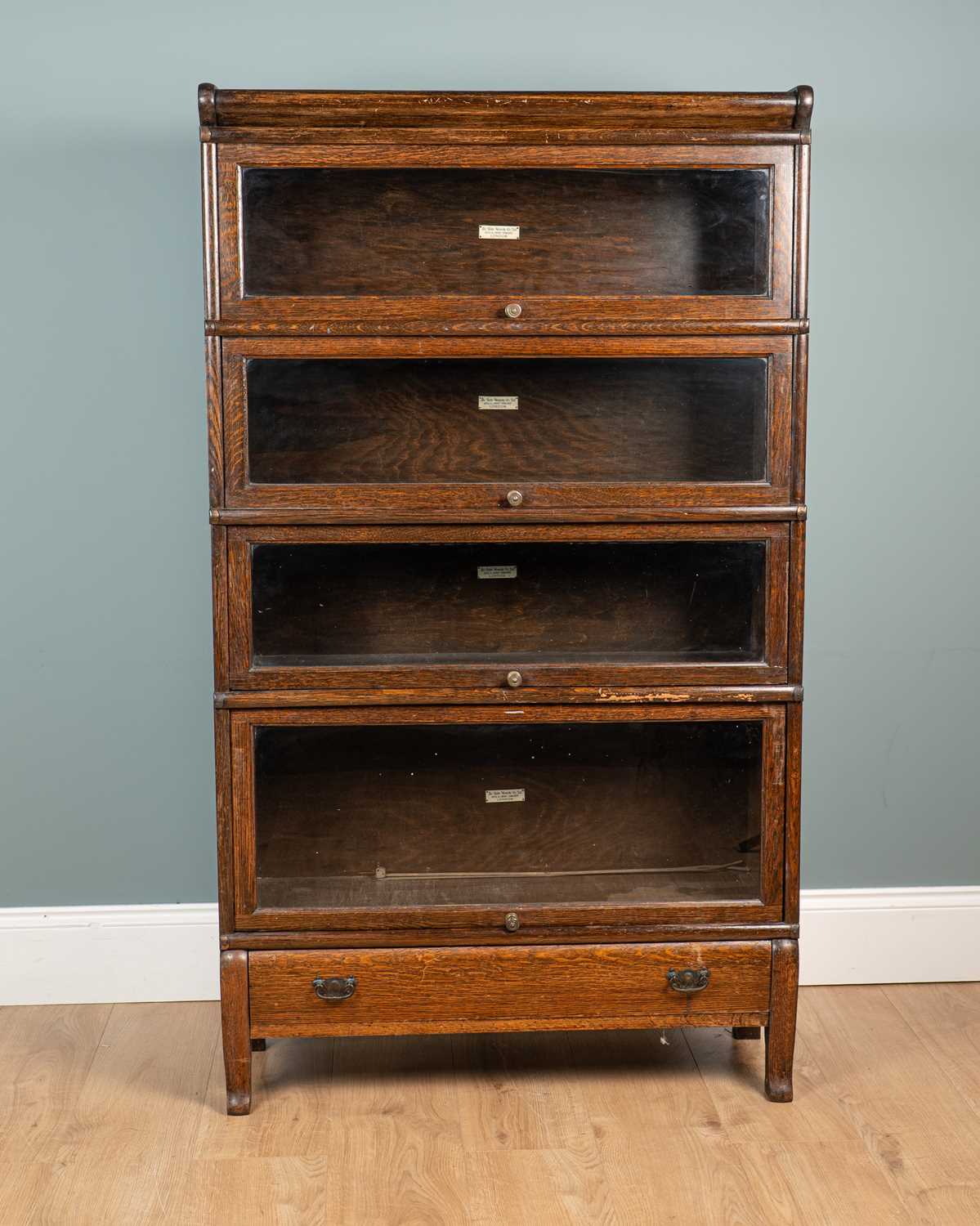 Lot 1210 - A Globe Wernicke Co Limited bookcase