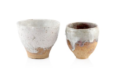 Lot 589 - Robin Welch (1936-2019) Two bowls stoneware,...