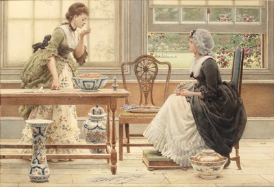 Lot 401 - Circle of George Dunlop Leslie (1835-1921) Pot...