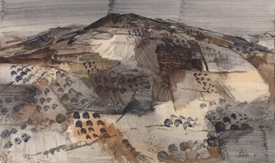 Lot 404 - Timothy Gibbs (b.1923) 'Greek landscape, Limni...