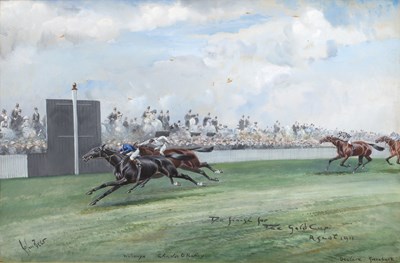 Lot 419 - John Beer (c.1860-c.1930) 'The Finish for the...