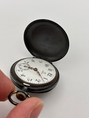 Lot 263 - Three antique watches, comprising a gold cased...
